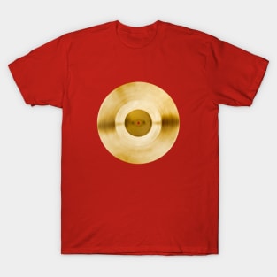 Golden disc T-Shirt